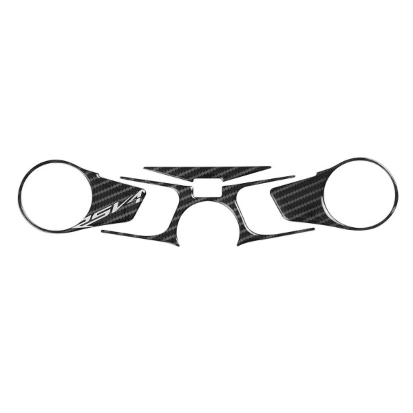 Red Dynamic Red Dynamic Carbon Fibre Yoke Pad for Aprilia RSV4 '09- models.
